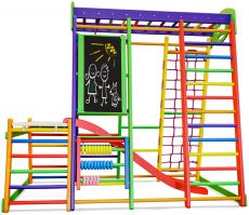 Дитячий спортивний куточок SportBaby Акварелька Plus 1-3